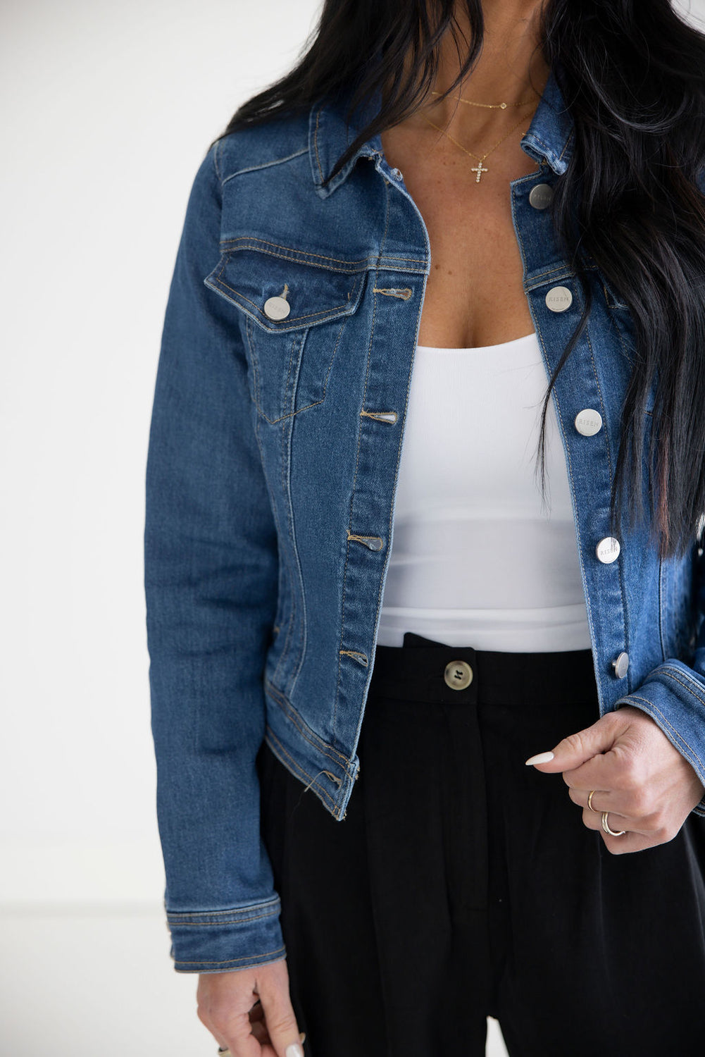 Alissa Mica Denim Jacket
