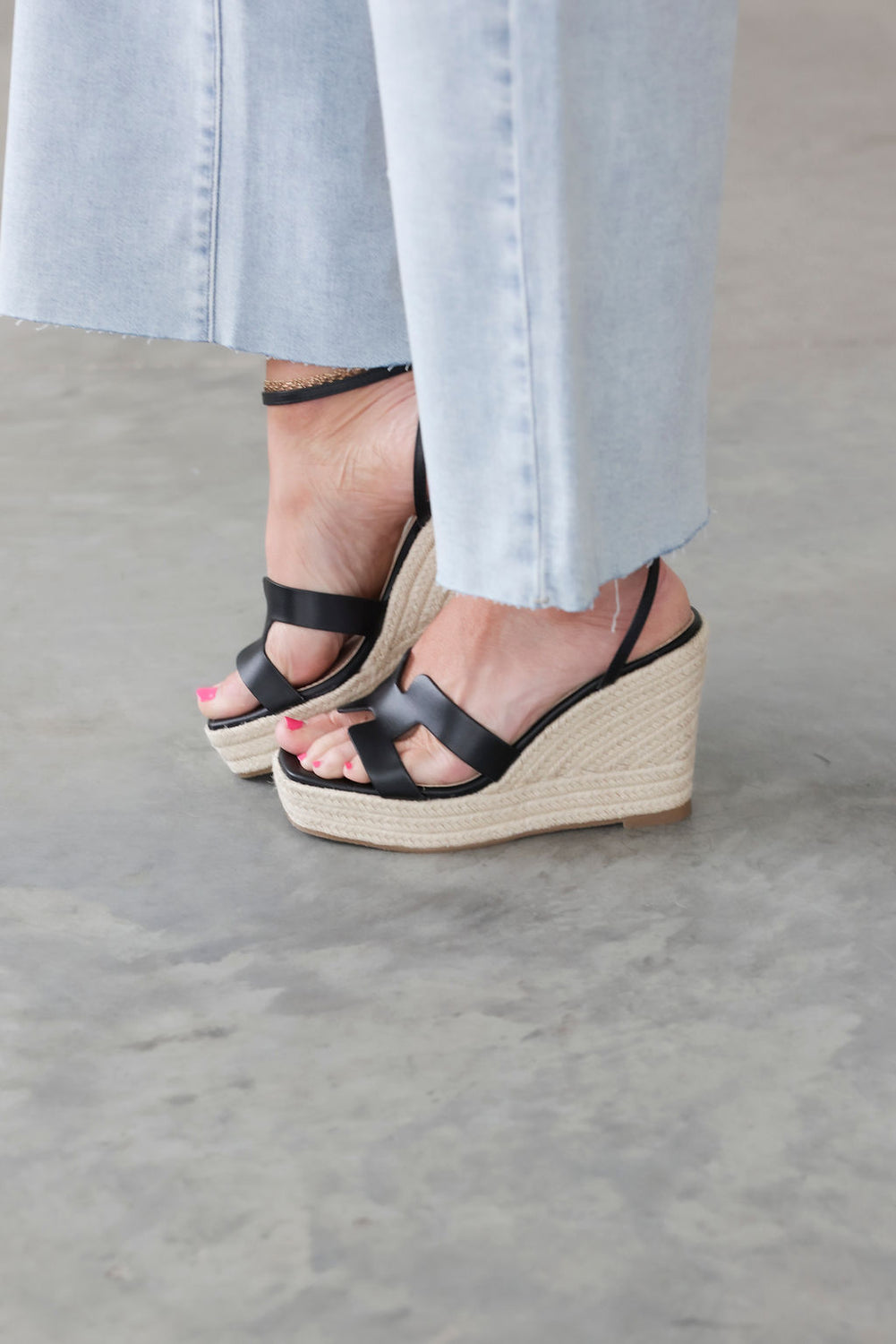 Leah Espadrille Wedge Sandal