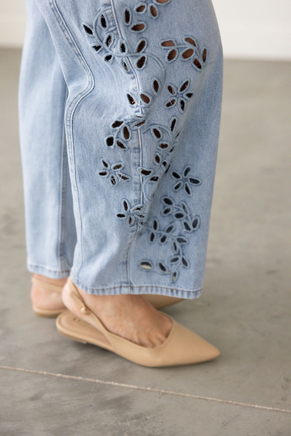 Claire Saige Barrel Jeans