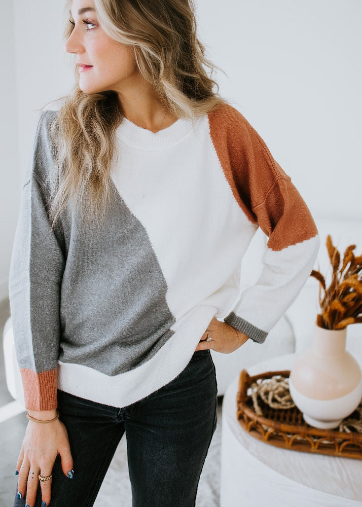 image of Palmer Colorblock Sweater