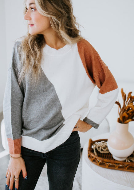 Palmer Colorblock Sweater