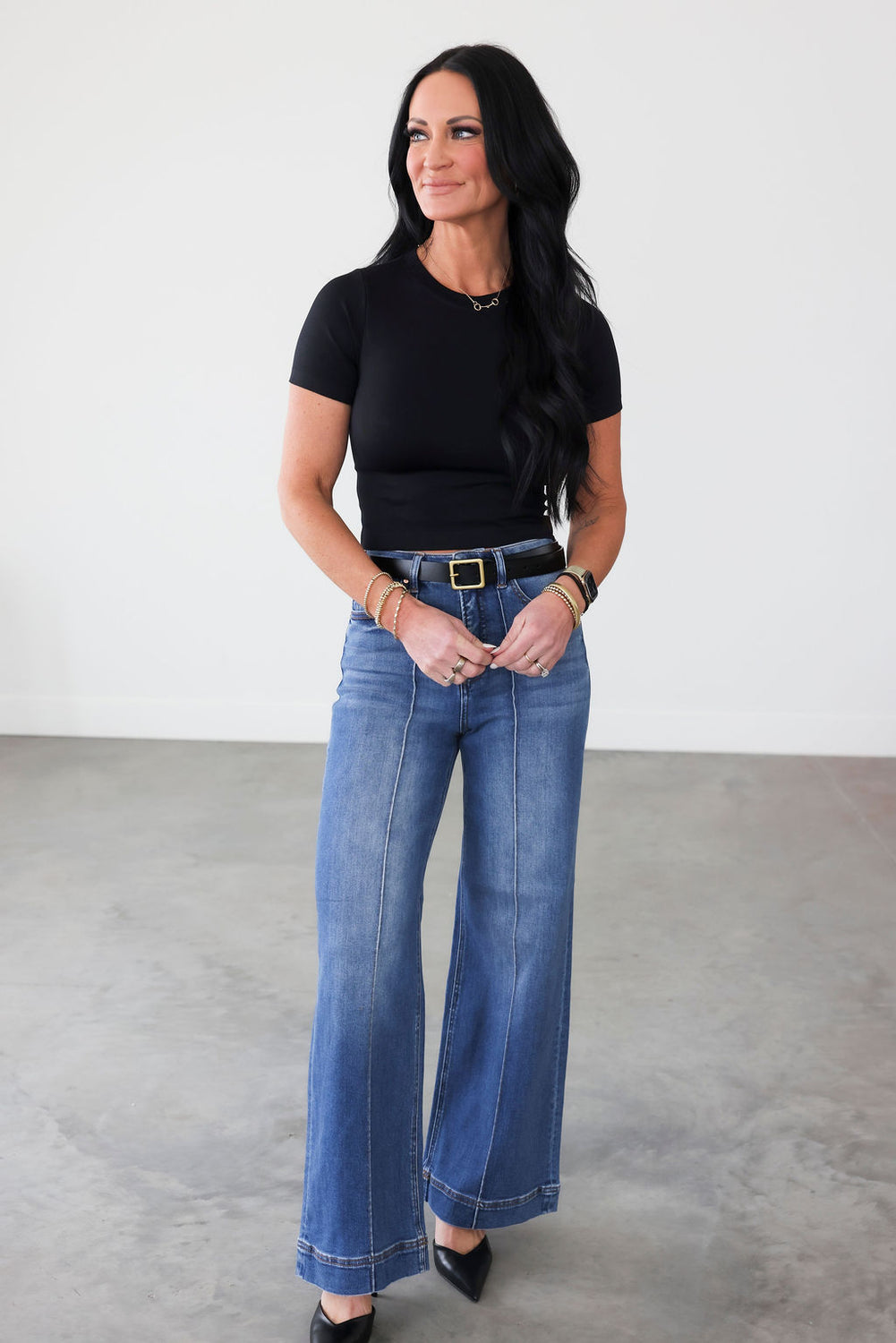 Naomi Risen Wide Leg Jean