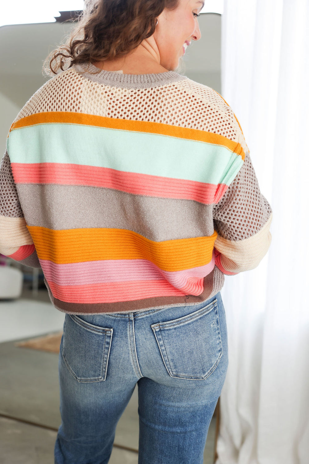 Oren Oversized Striped Sweater