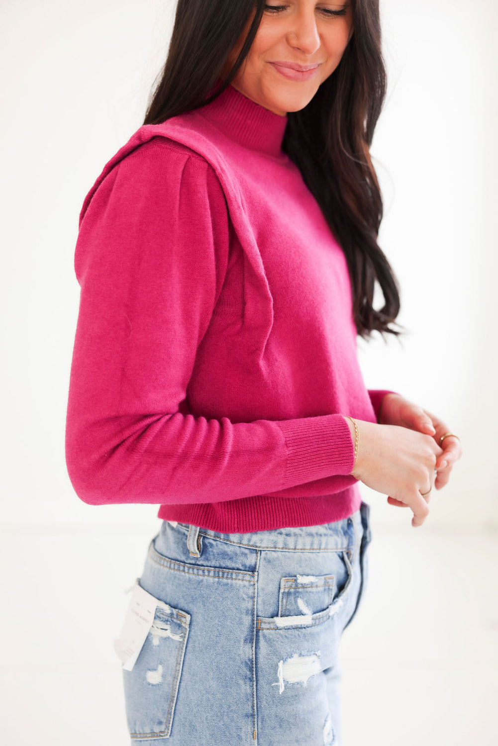 Nataleigh Mock Neck Sweater