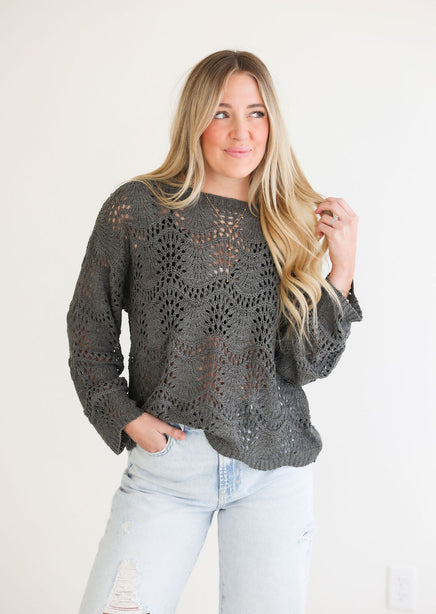 Shaina Boat Neck Sweater product view