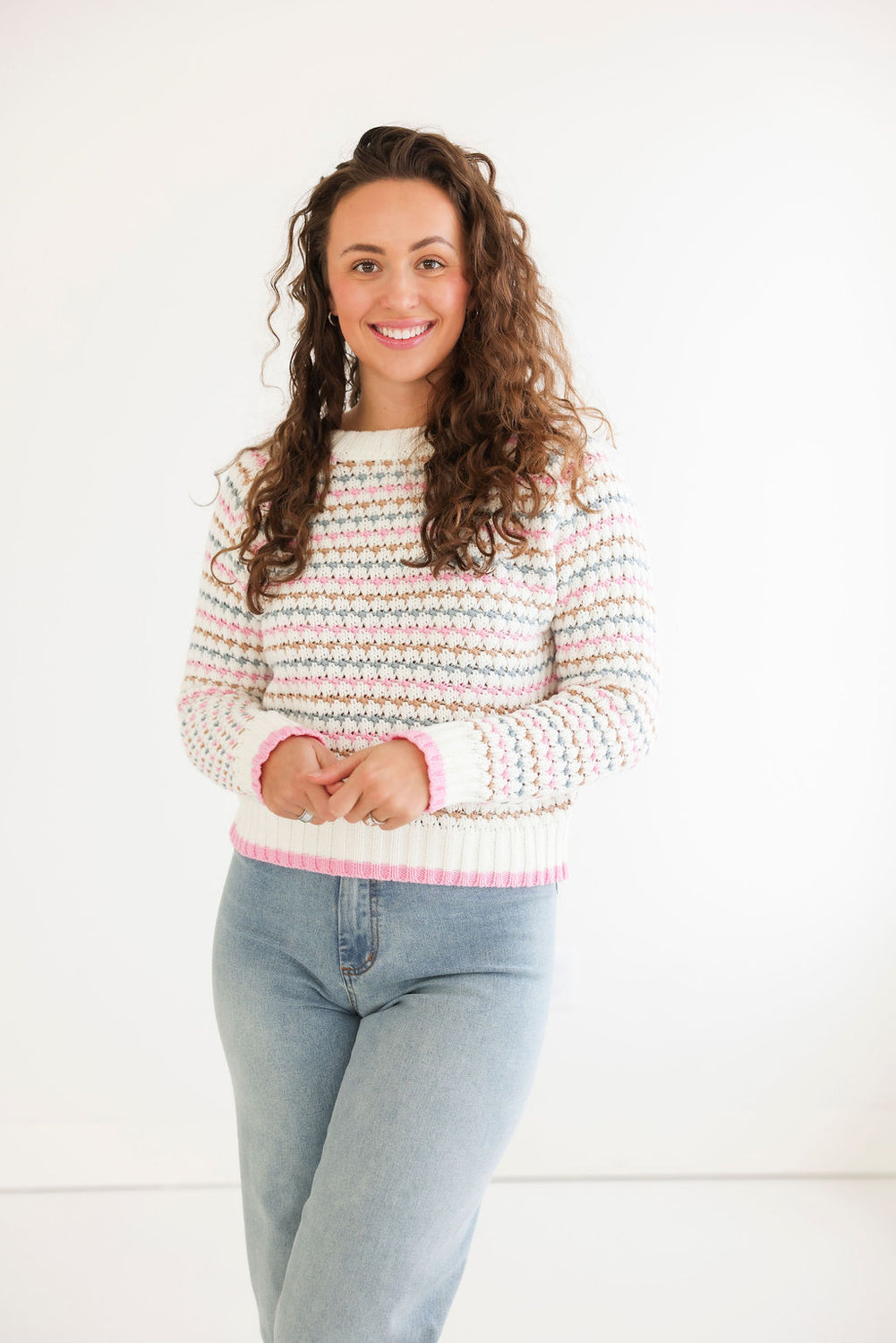 Trish Chunky Weave Sweater