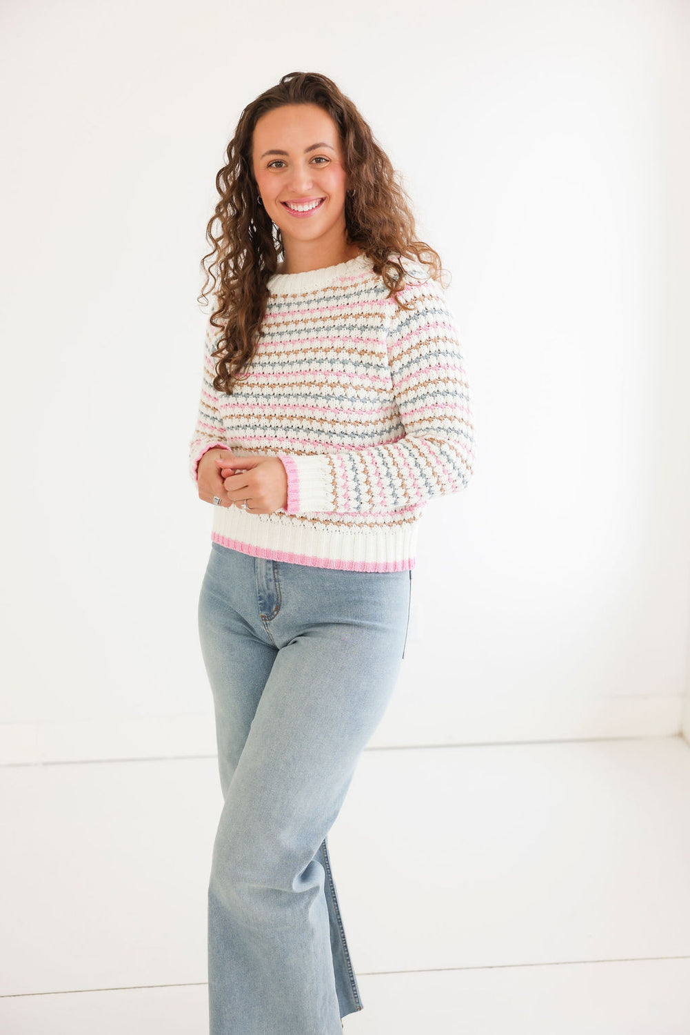Trish Chunky Weave Sweater