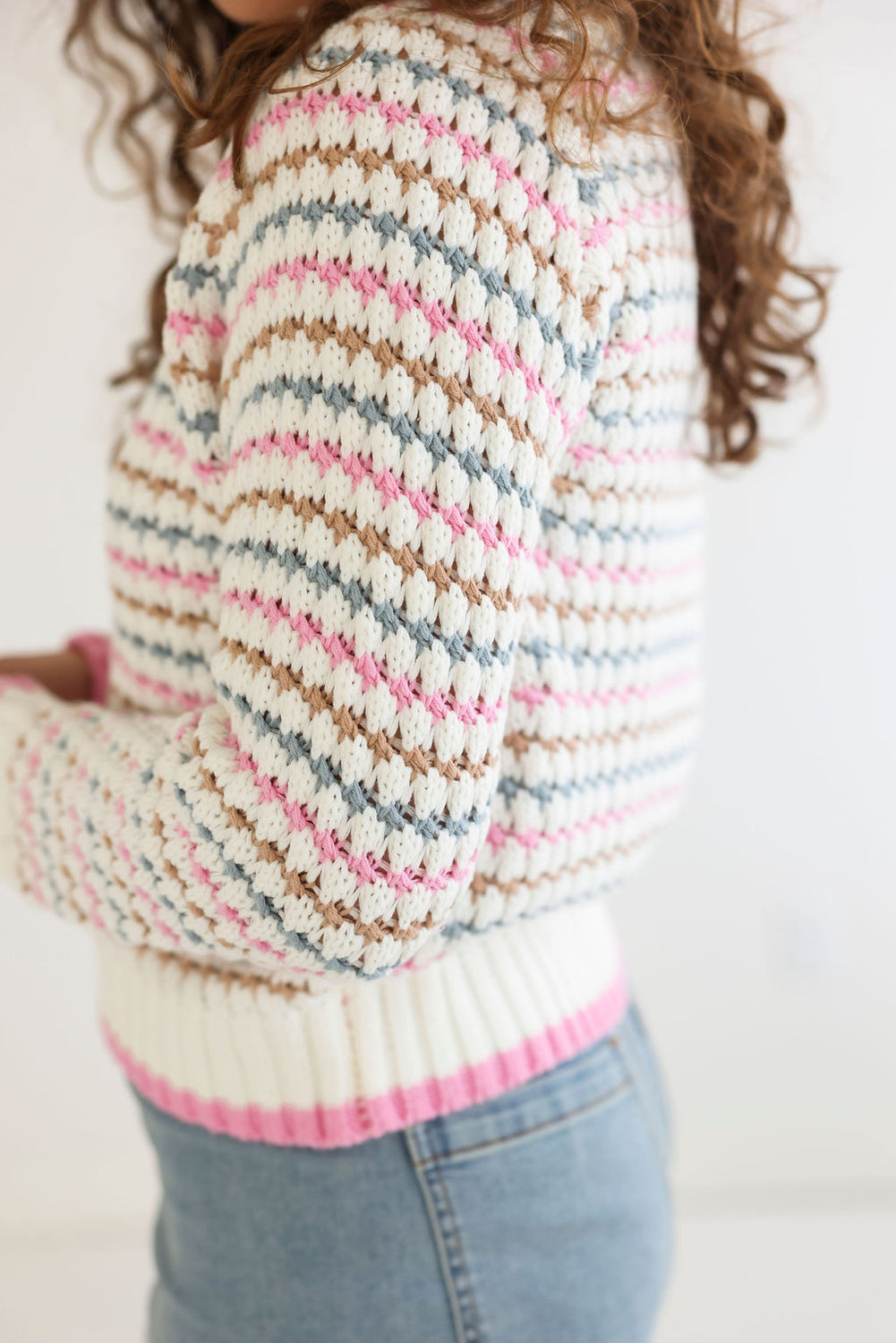 Trish Chunky Weave Sweater
