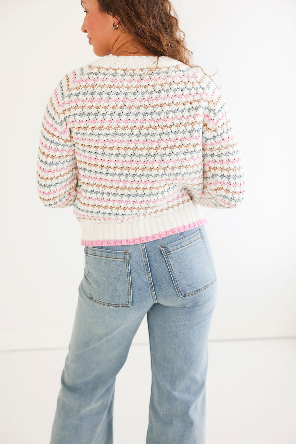 Trish Chunky Weave Sweater