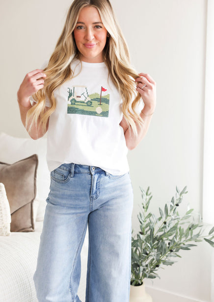 Golf Cart Baby Tee product view