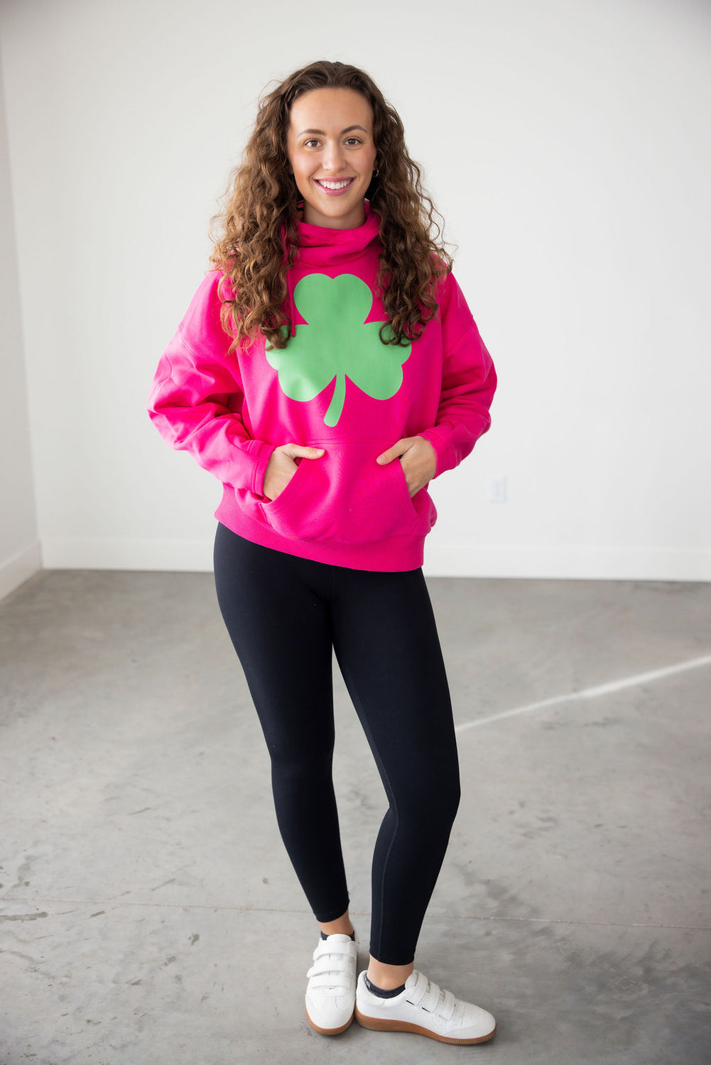 Shamrock Graphic Hoodie