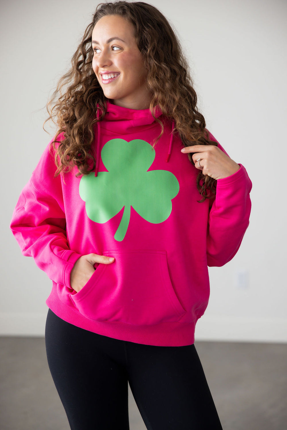 Shamrock Graphic Hoodie