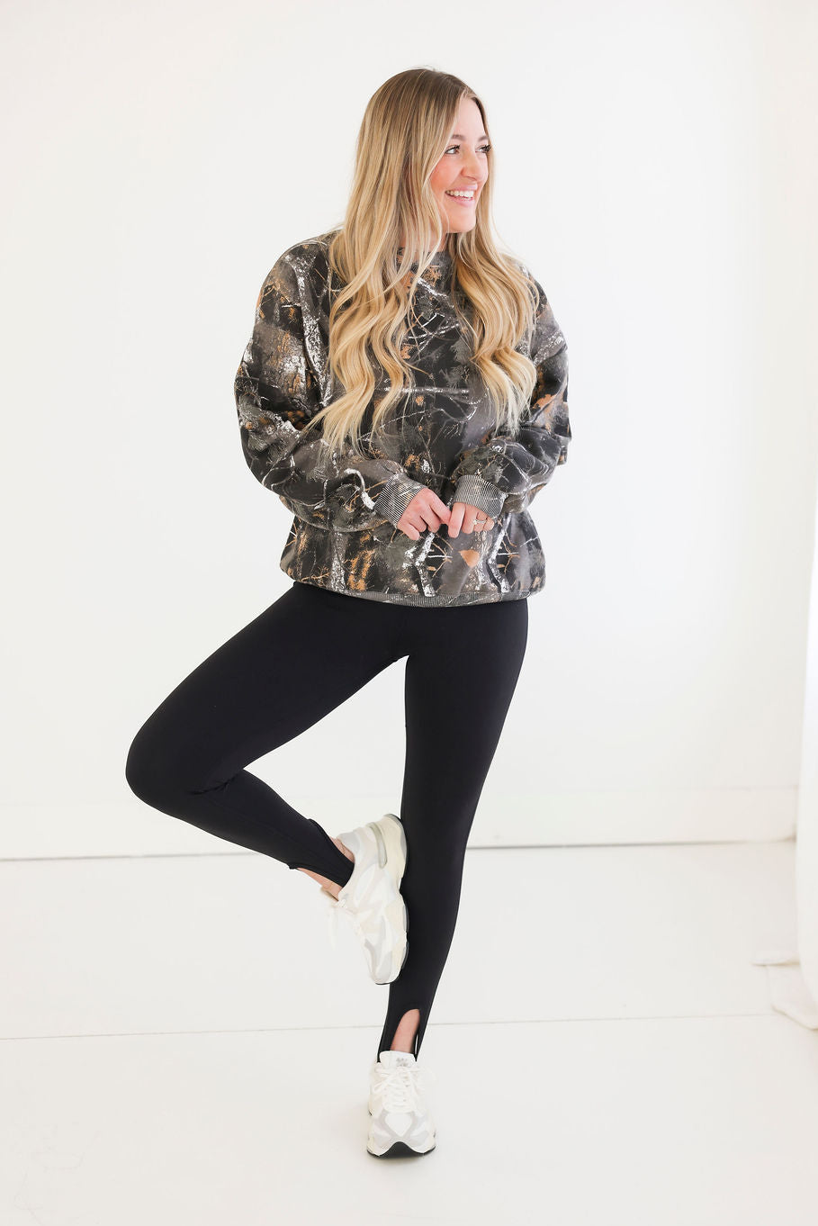 Backwoods Camo Crew by Lily & Lottie