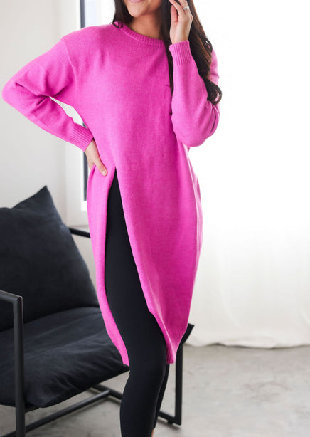 Ferrah High Slit Pullover product view