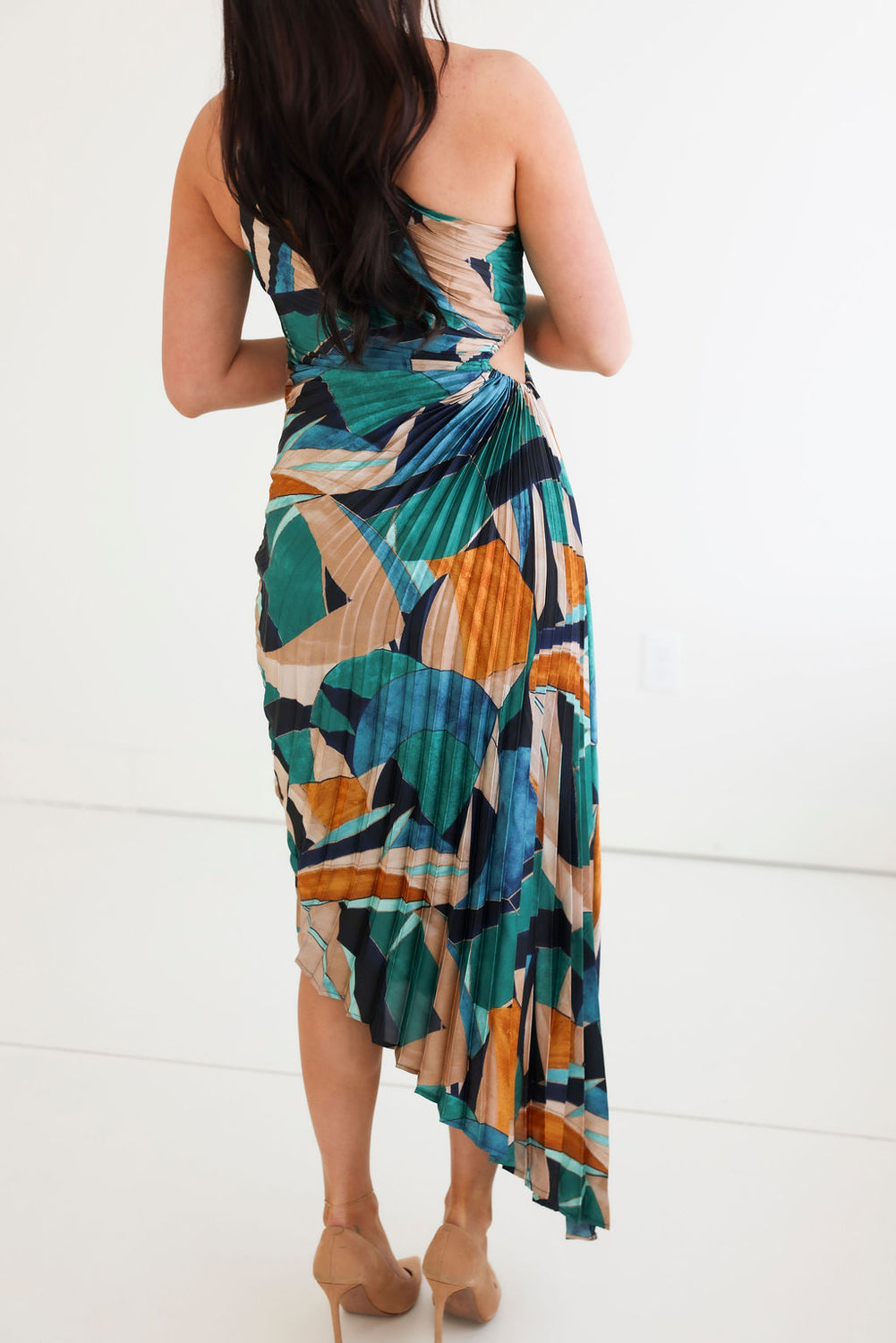 Soren Pleated Maxi Dress