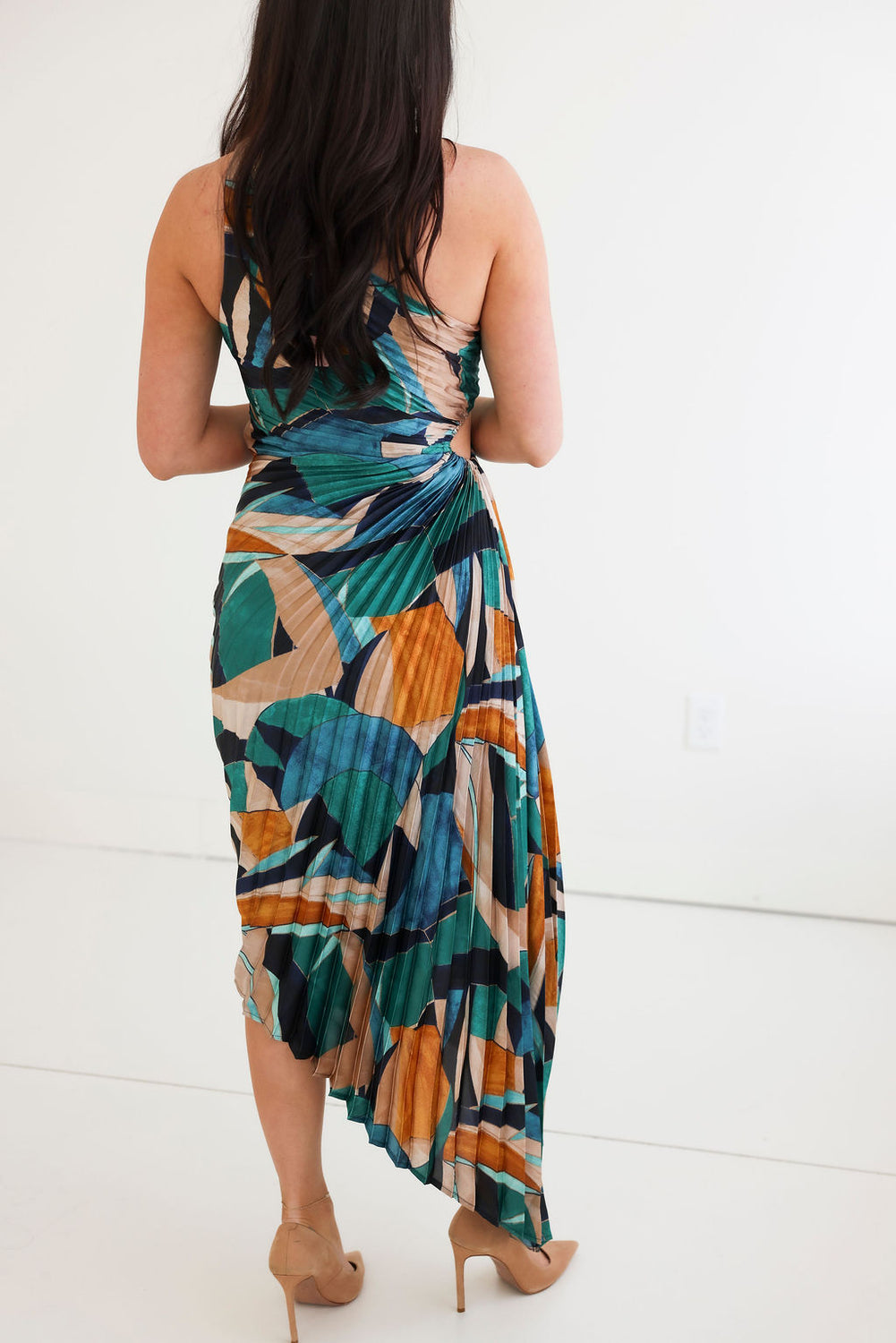 Soren Pleated Maxi Dress