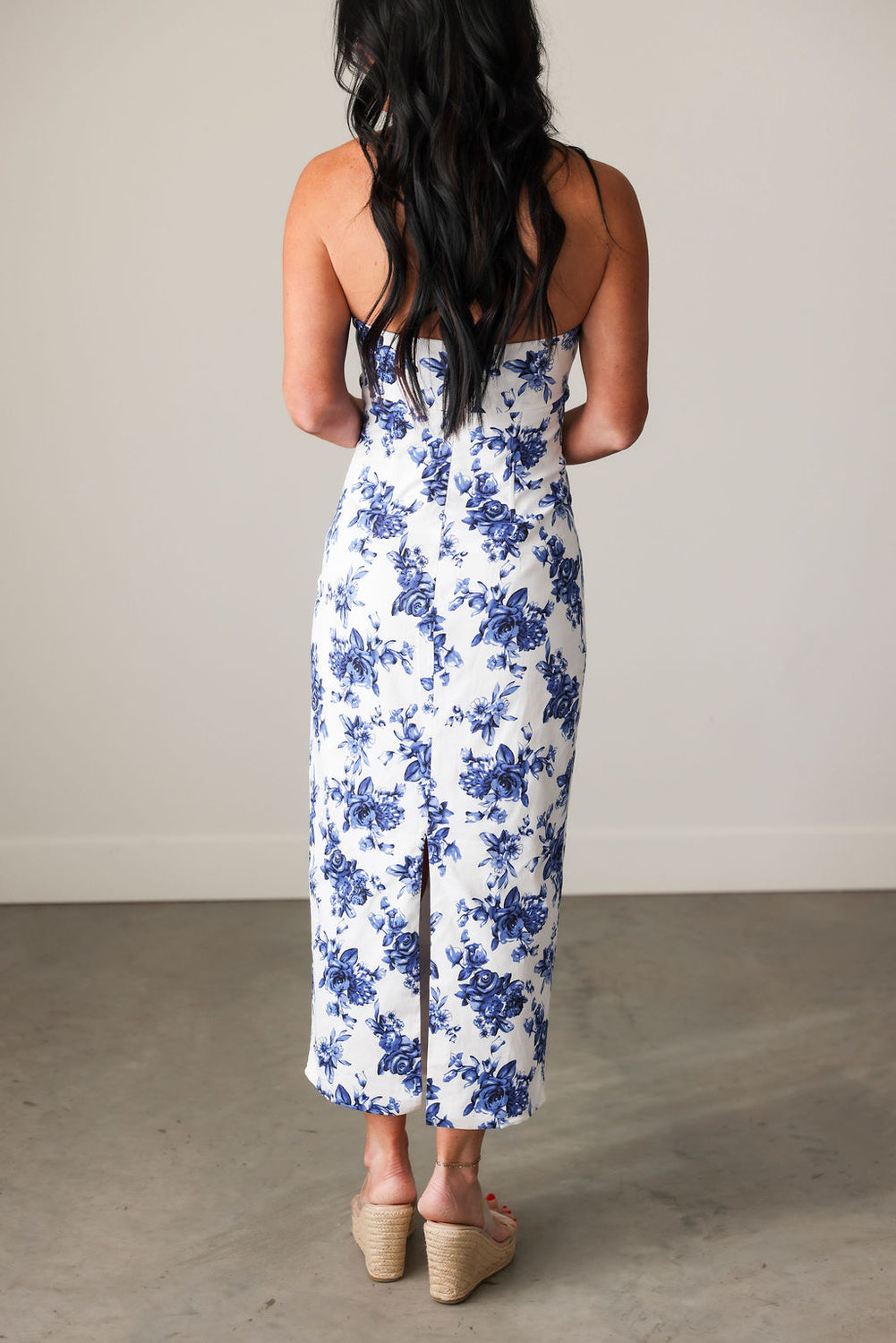 Zariah Floral Midi Dress