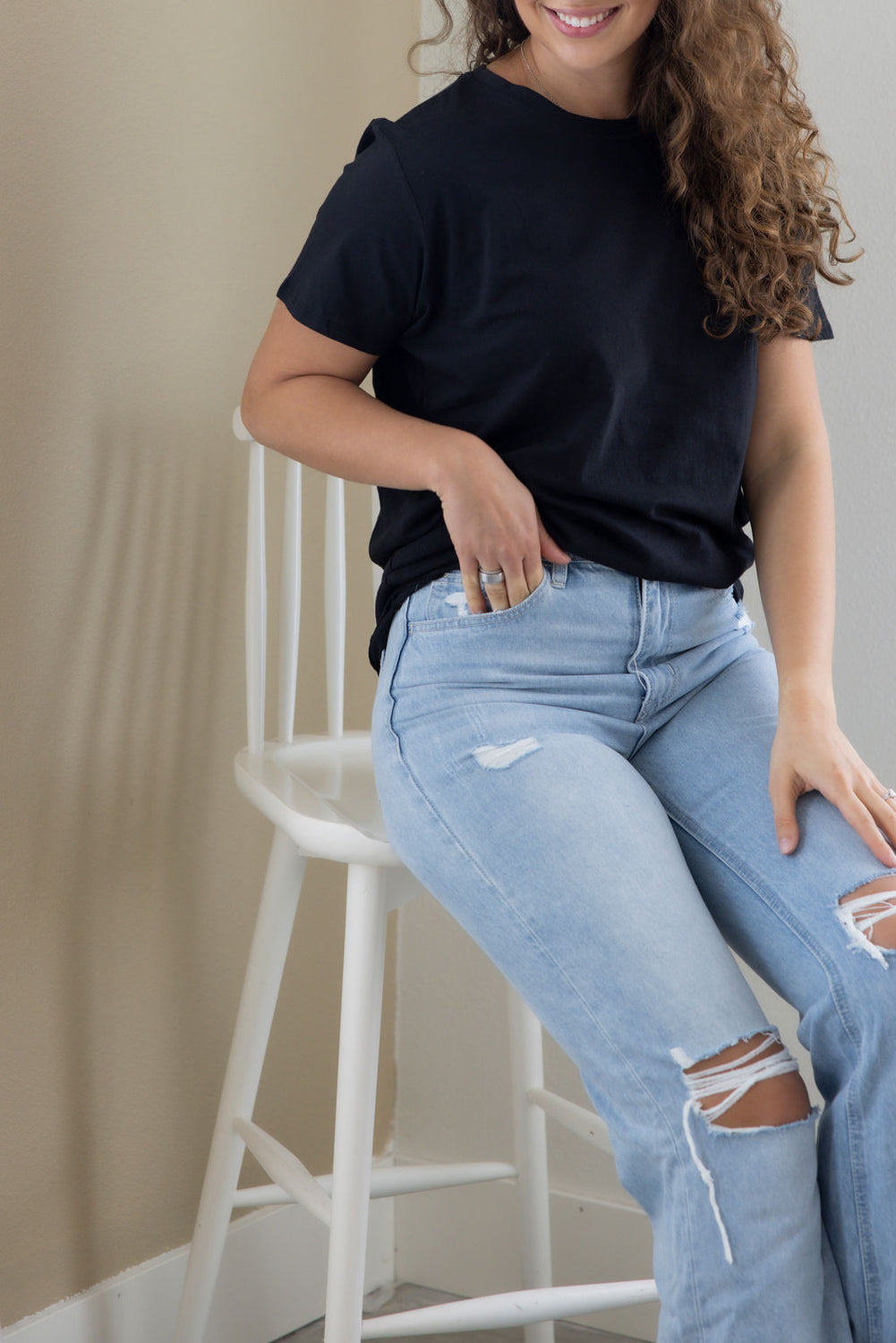 Myka Boyfriend Tee