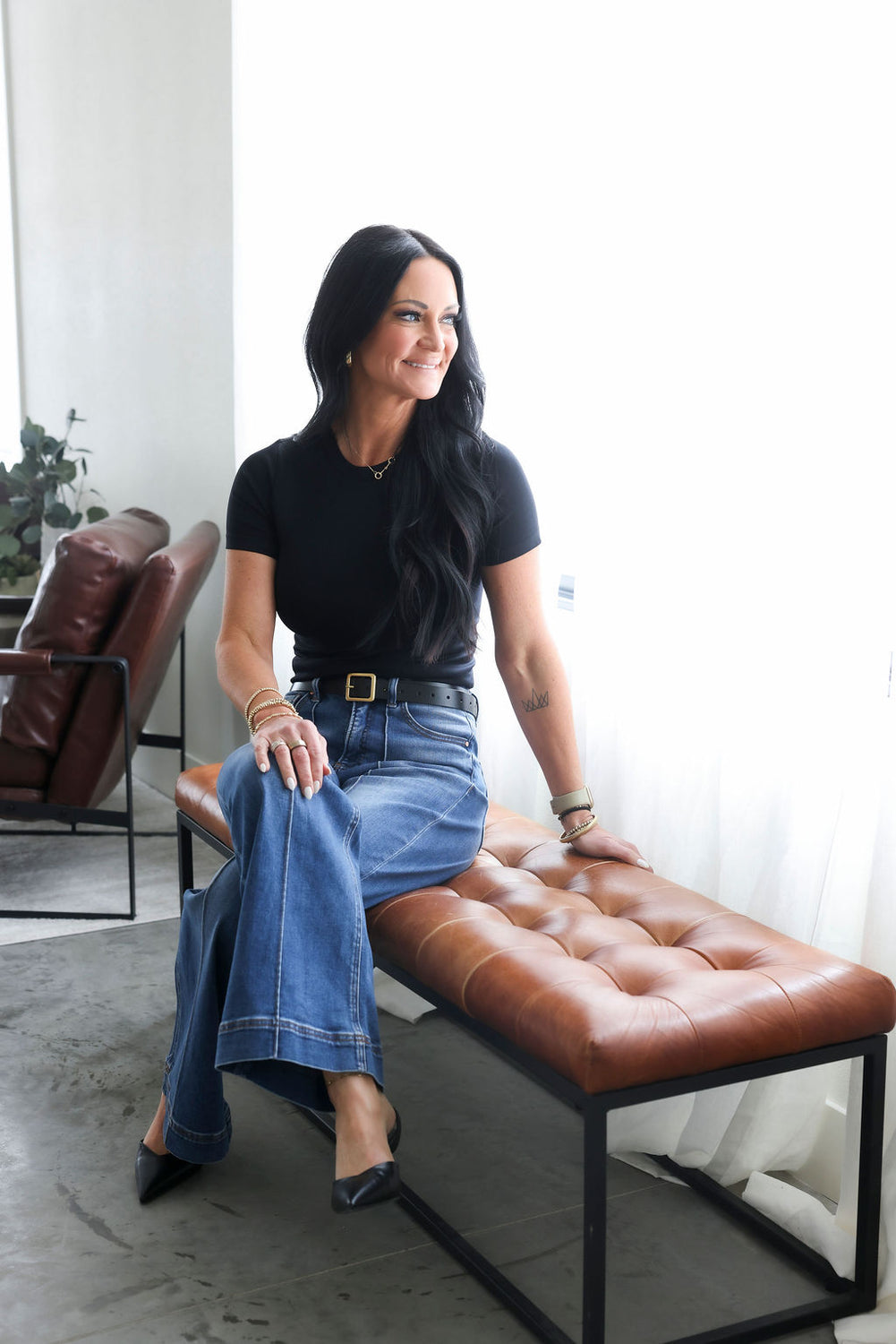 Naomi Risen Wide Leg Jean