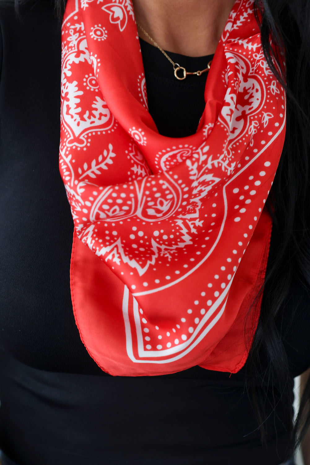 Paisley Bandana Scarf