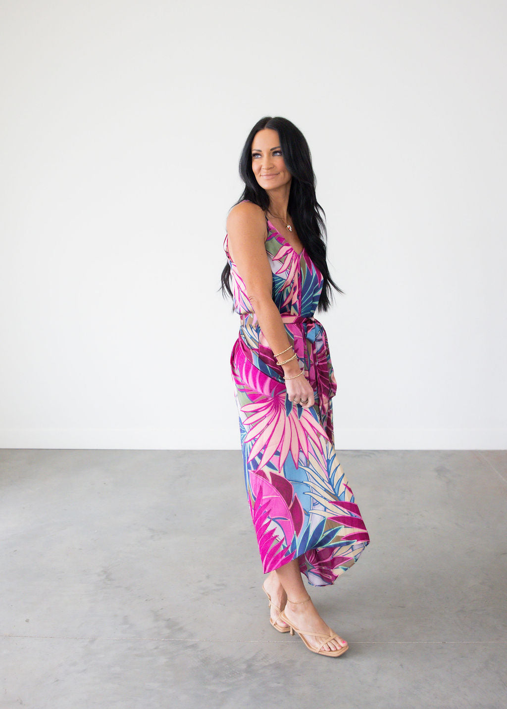 Isadora Halter Maxi Dress