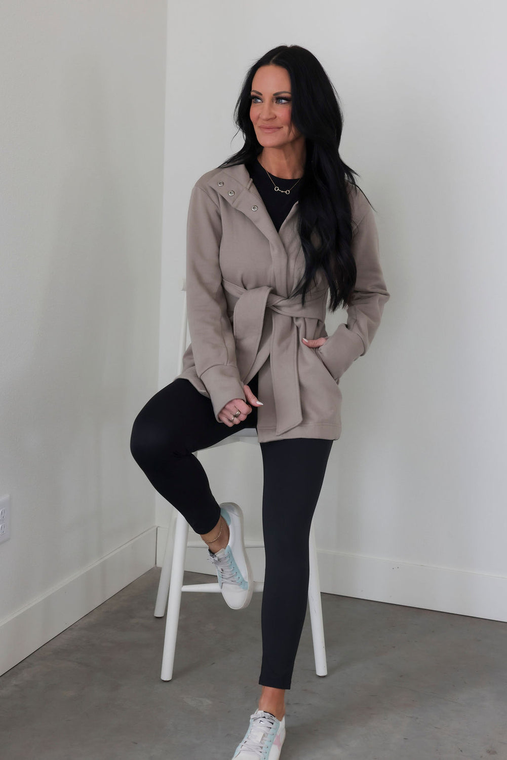 Bailey Wrap Cardigan by Lily & Lottie
