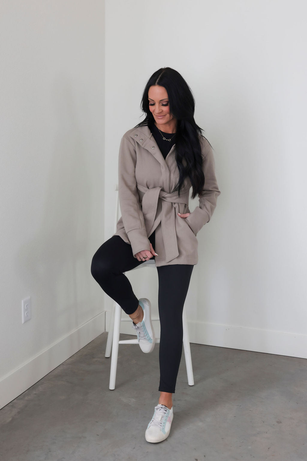 Bailey Wrap Cardigan by Lily & Lottie | Lauriebelles