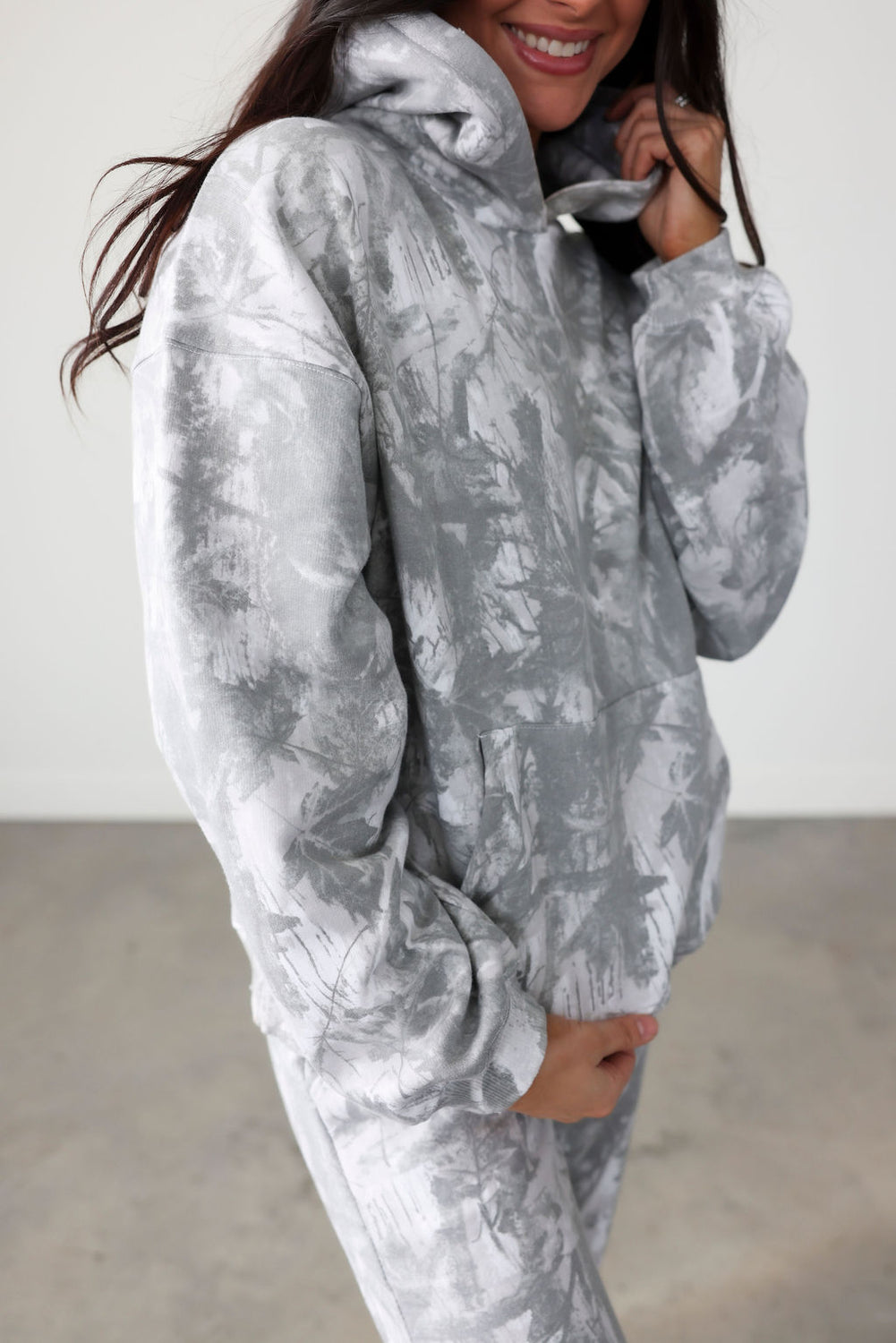 Fog Camo Hoodie by Lily & Lottie