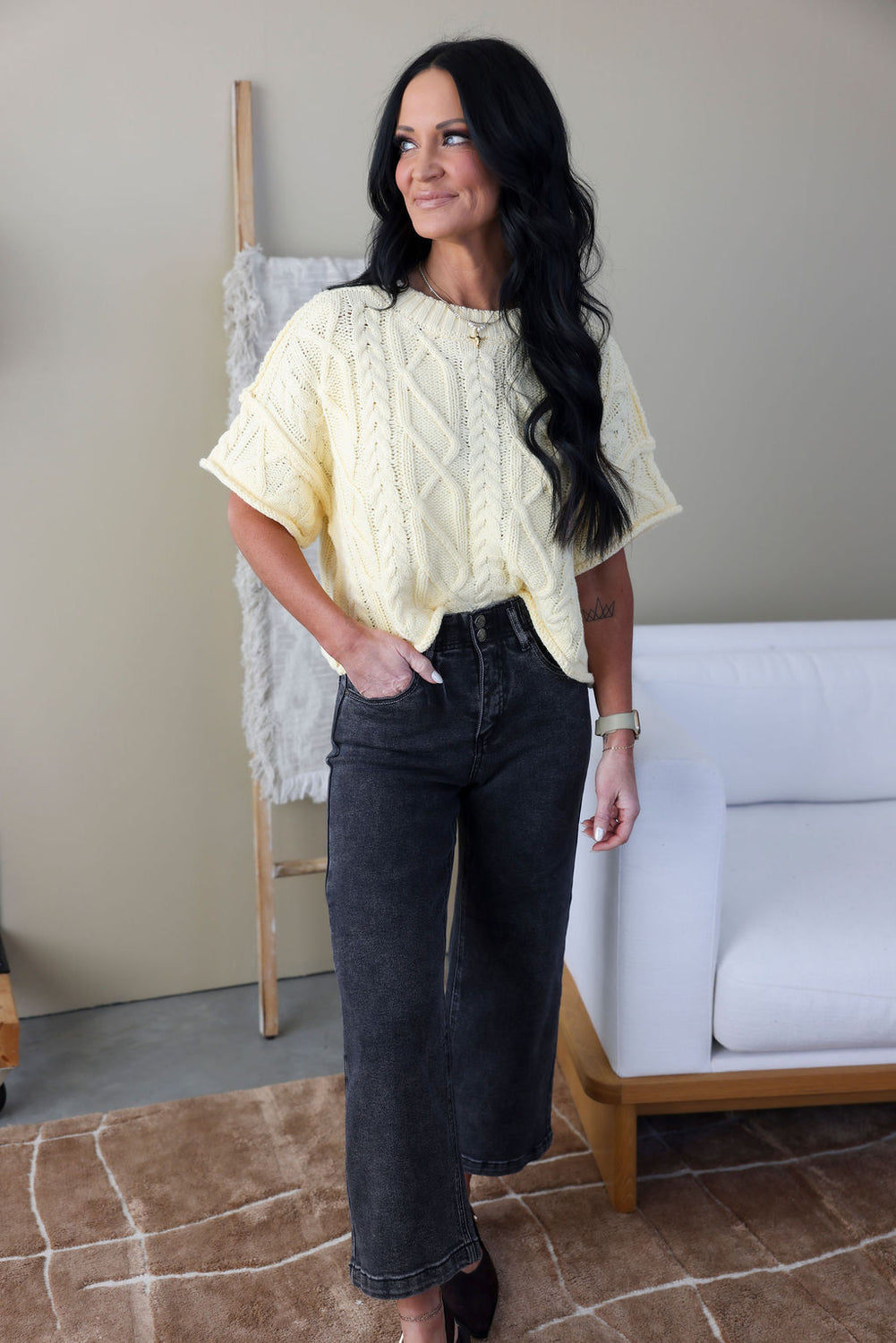 Easy To Adore Knit Sweater
