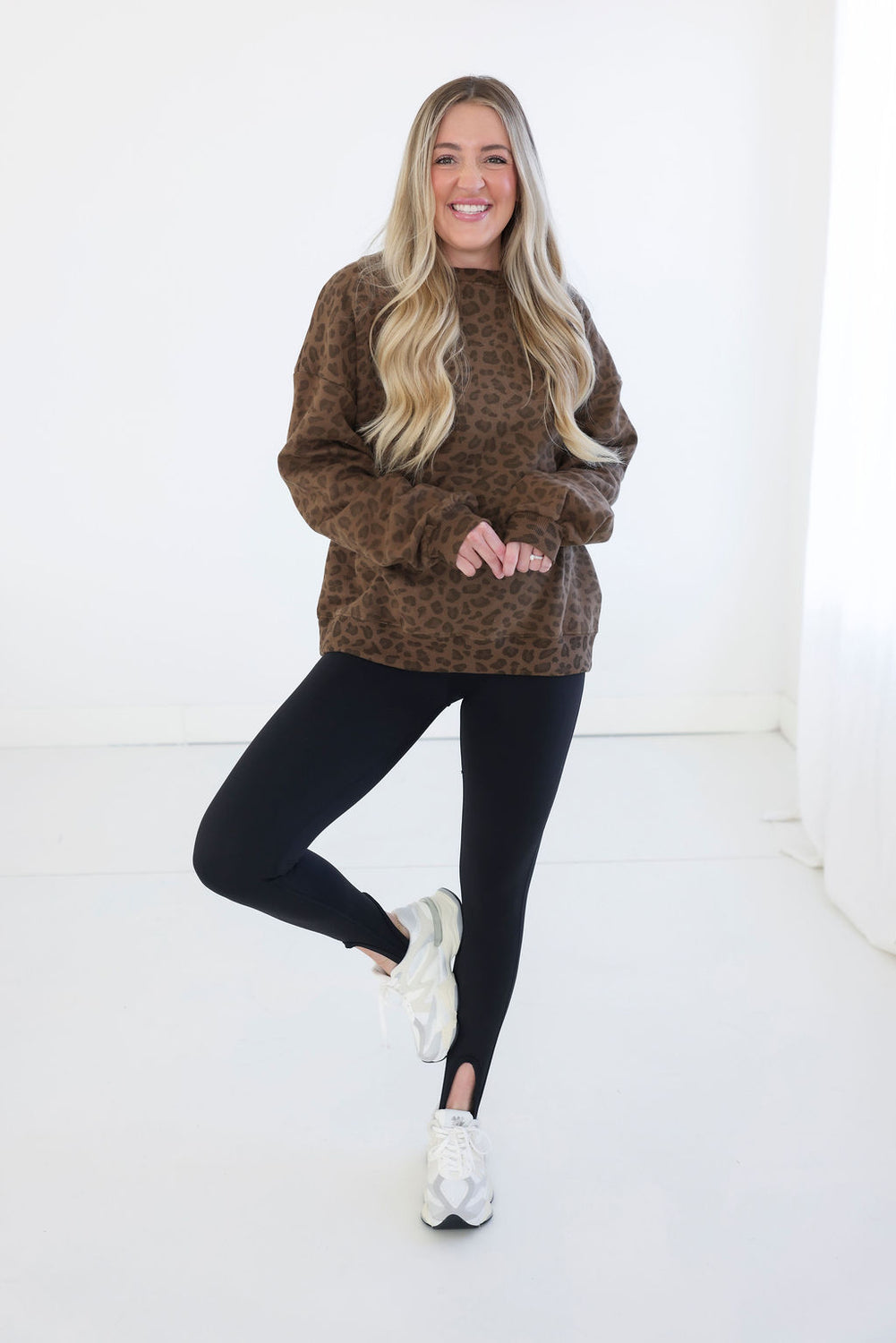 Leopard Crew by Chelsea DeBoer