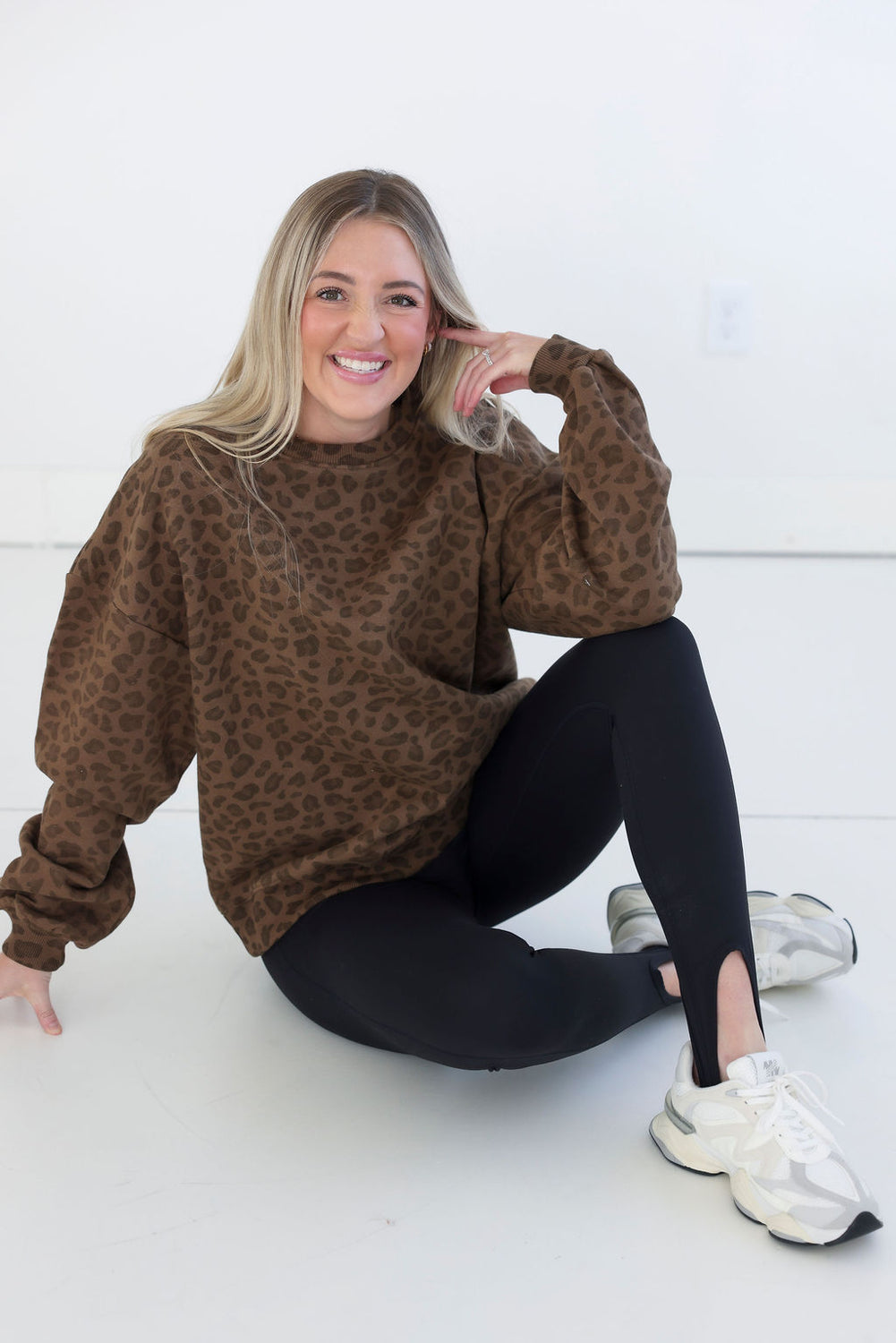 Leopard Crew by Chelsea DeBoer