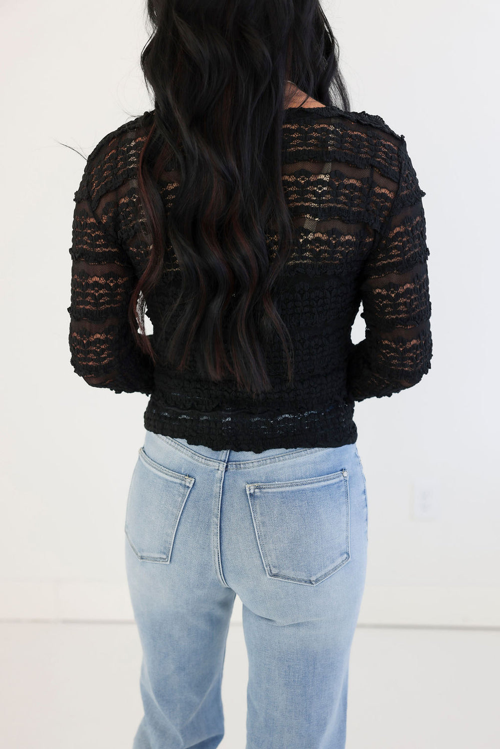 Tyrah Ruffle Lace Top