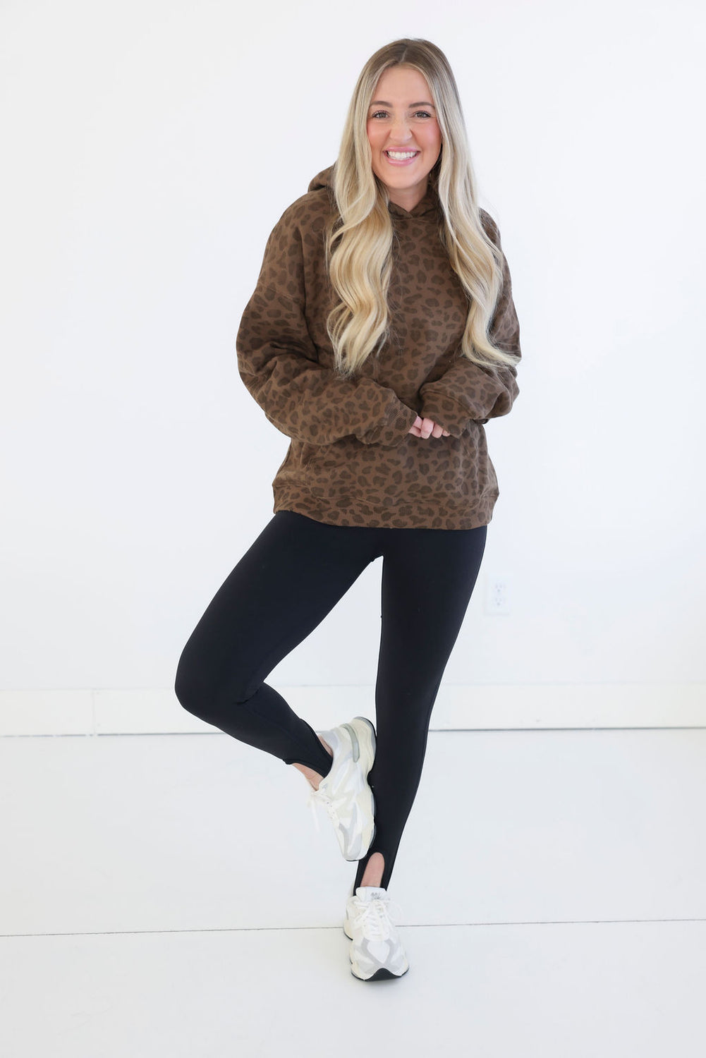 Leopard Hoodie by Chelsea DeBoer