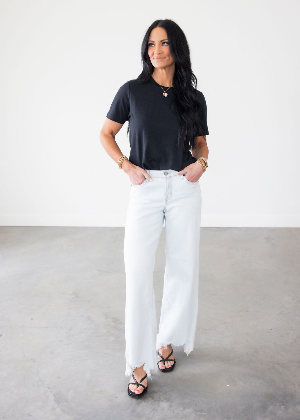 Not So Basic Basic Tee by Lily & Lottie