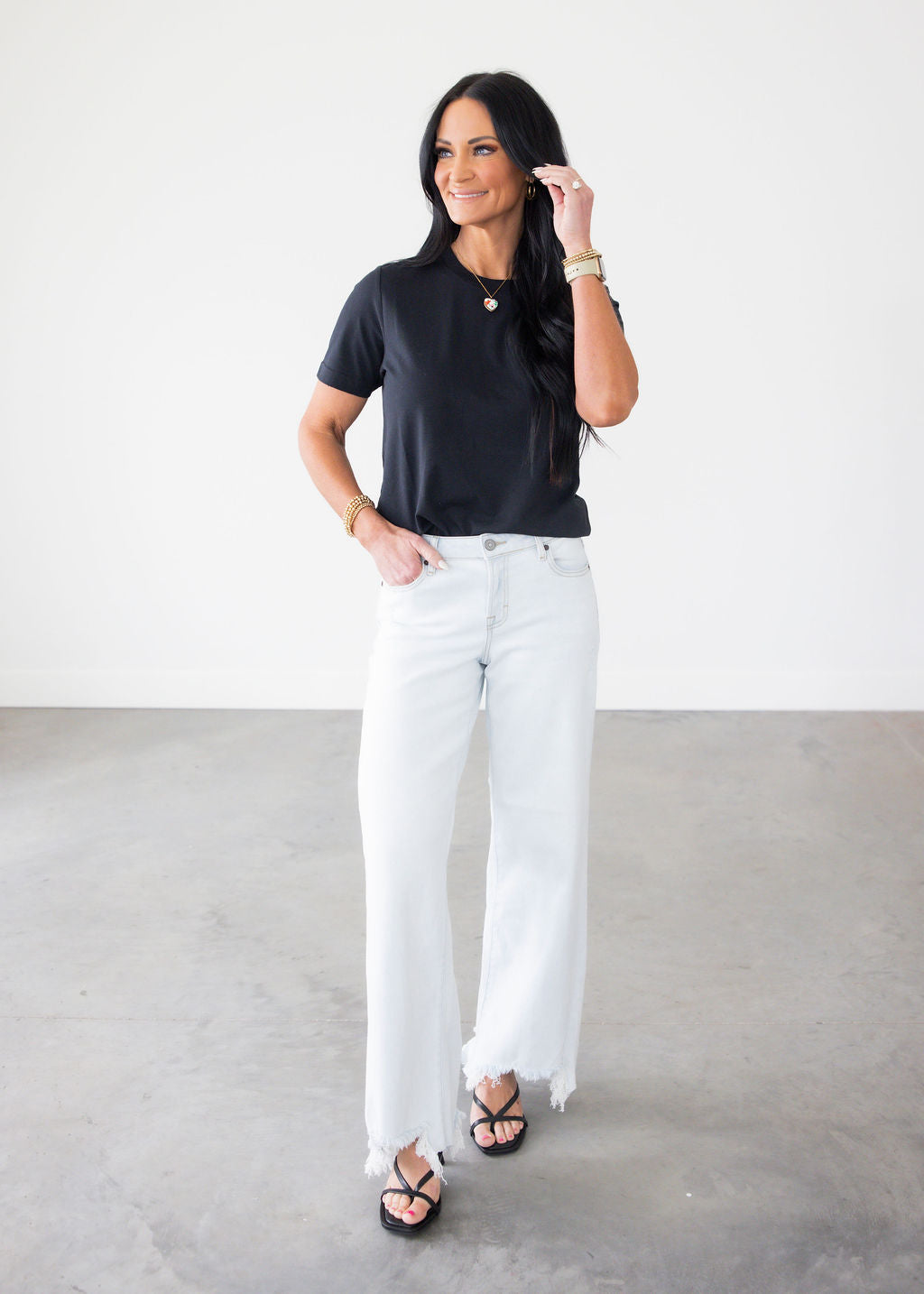 Not So Basic Basic Tee by Lily & Lottie