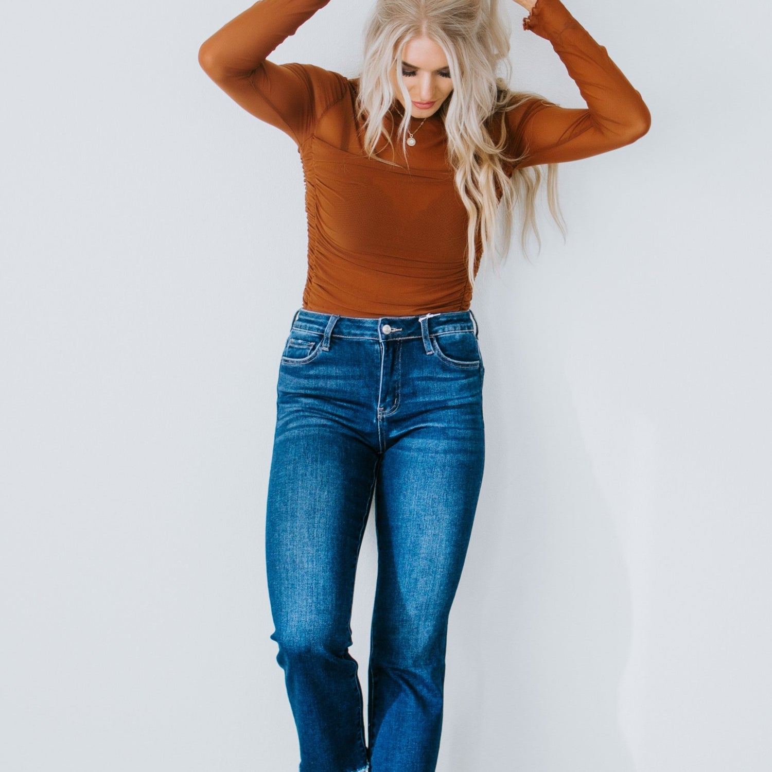 Gemma Crop Flare Jean