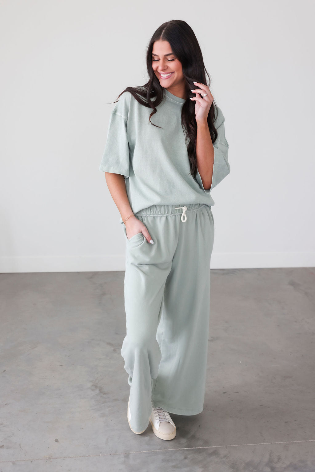 image of Lantana Wide Leg Sweatpant