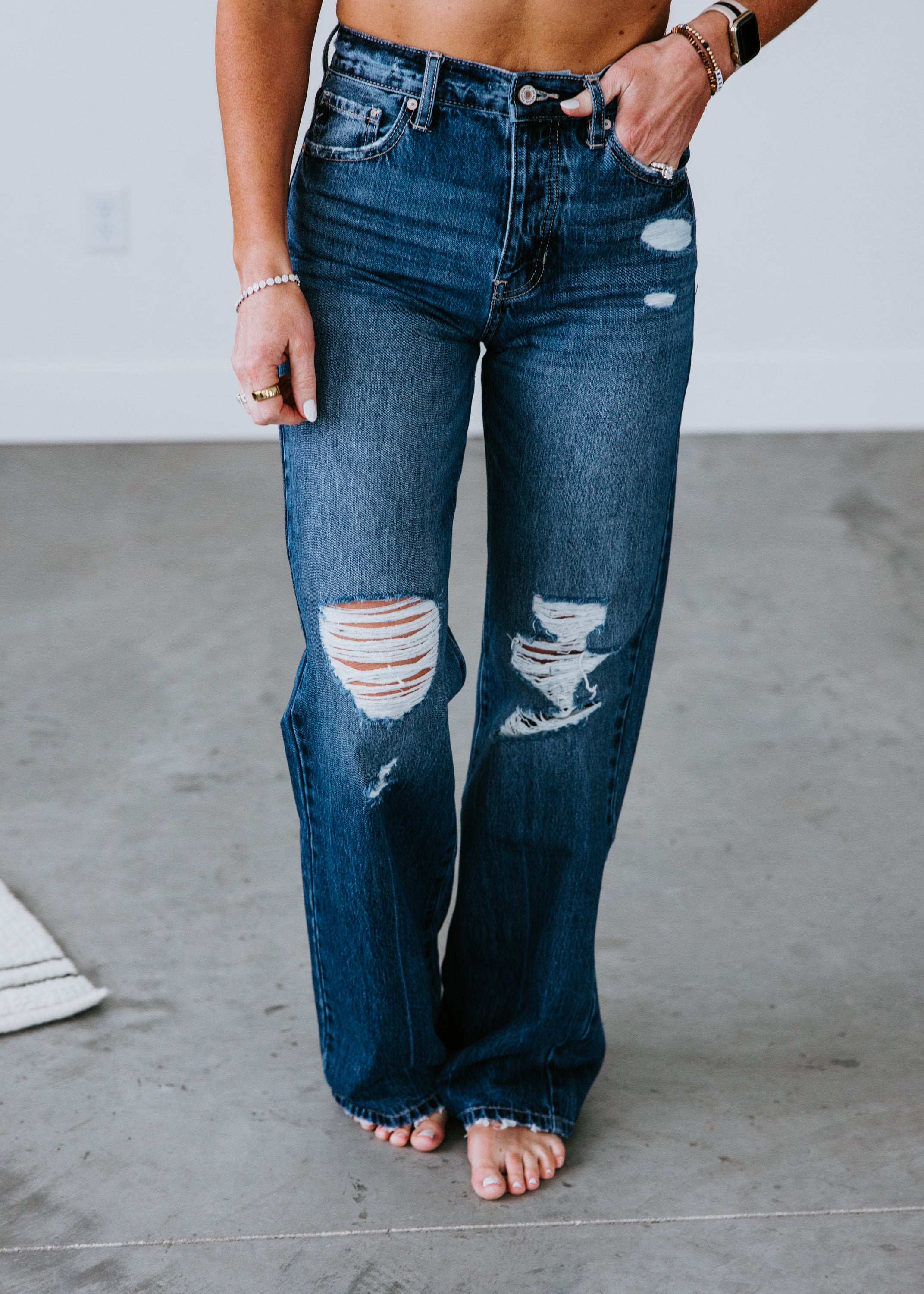 image of Tonie High Rise Flare Jean