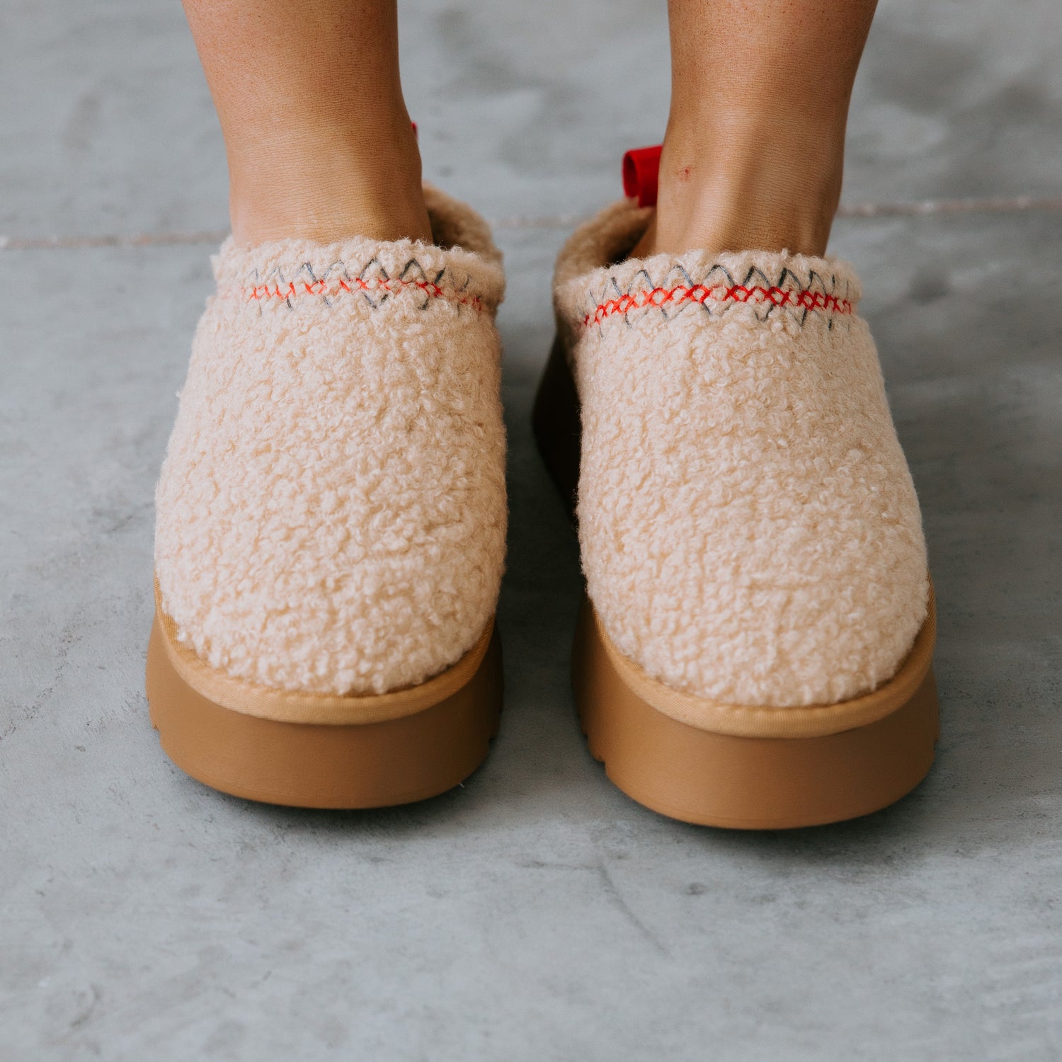 Sherpa Platform Slippers