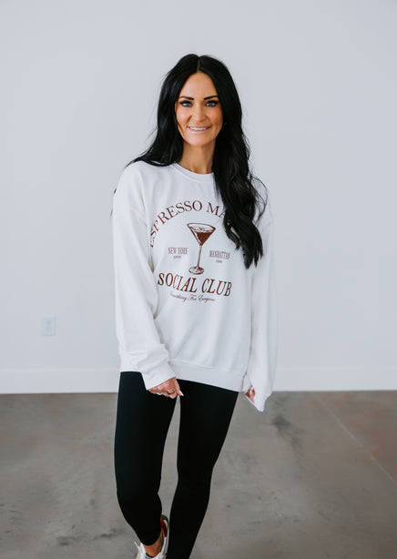 Espresso Martini Graphic Sweatshirt