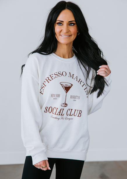 Espresso Martini Graphic Sweatshirt