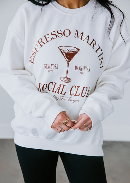 Espresso Martini Graphic Sweatshirt