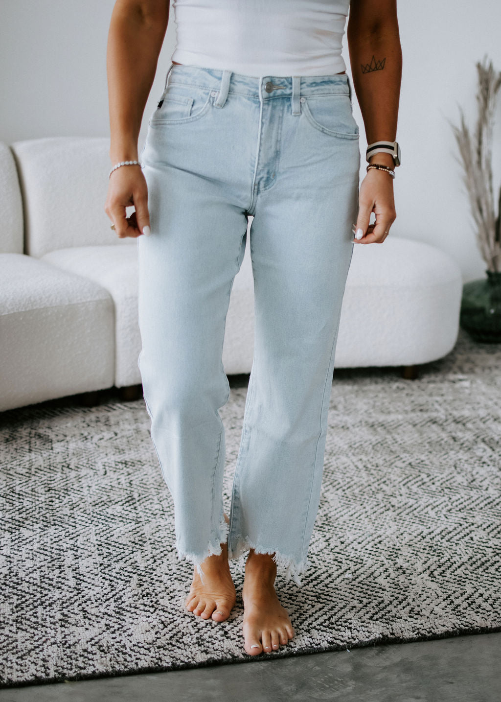 Keagan Wide Leg KanCan Jean