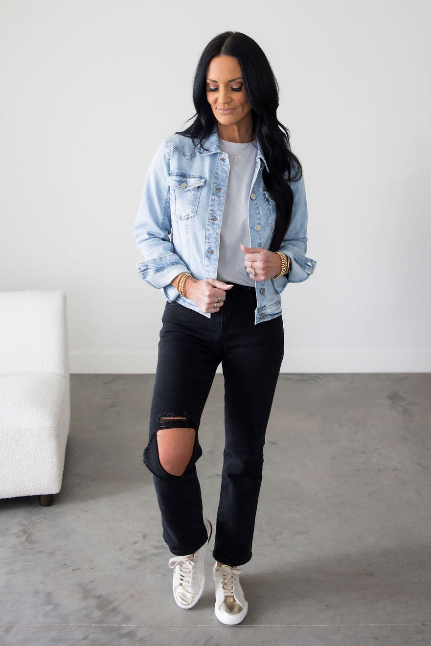 Brielle Risen Denim Jacket