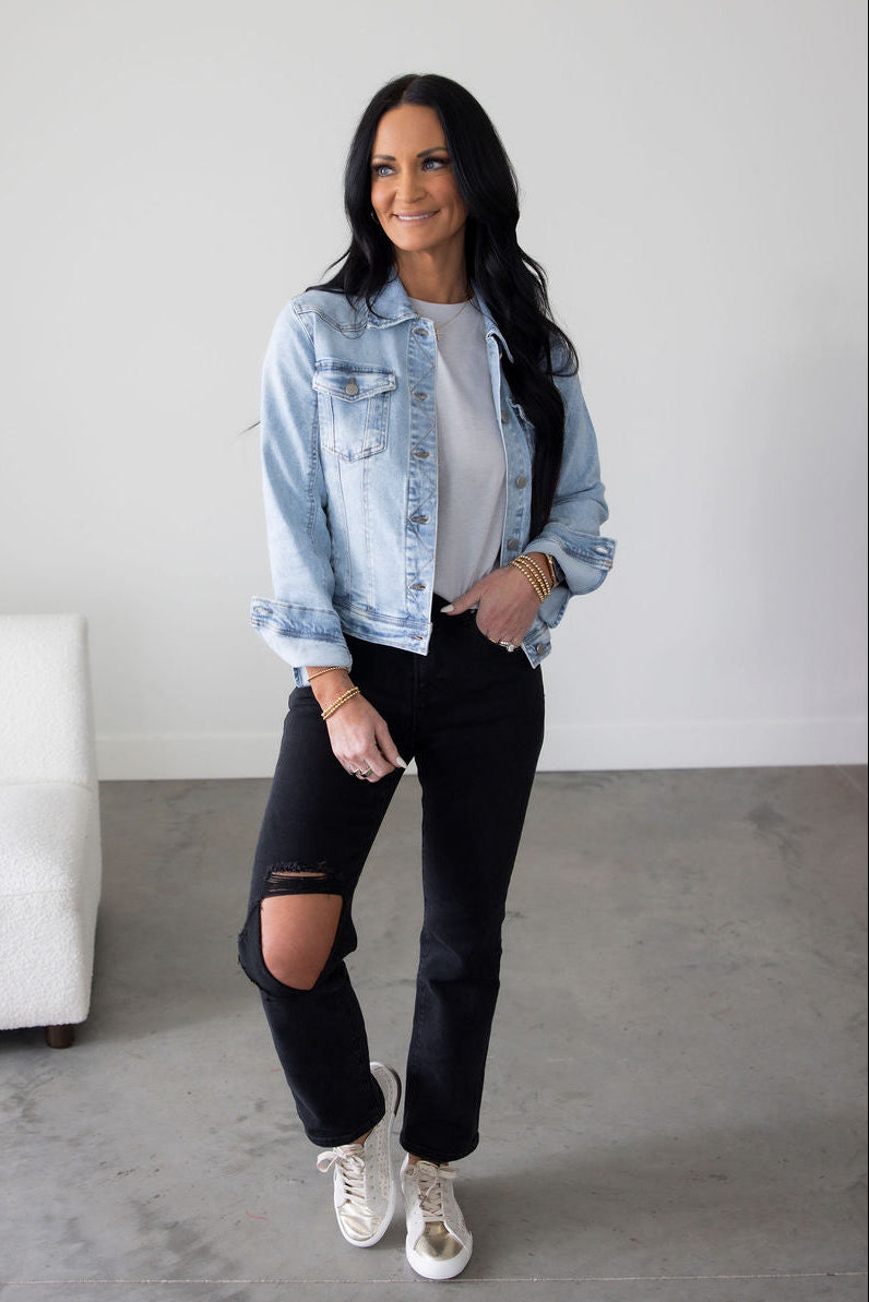 Brielle Risen Denim Jacket