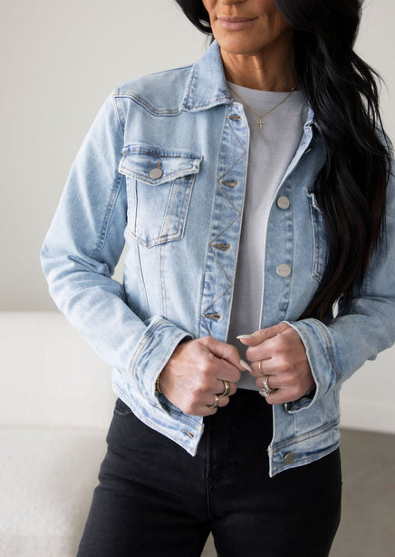 Brielle Risen Denim Jacket product view