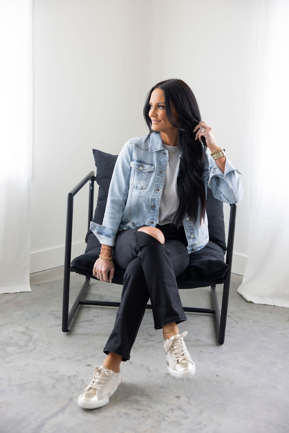 Brielle Risen Denim Jacket