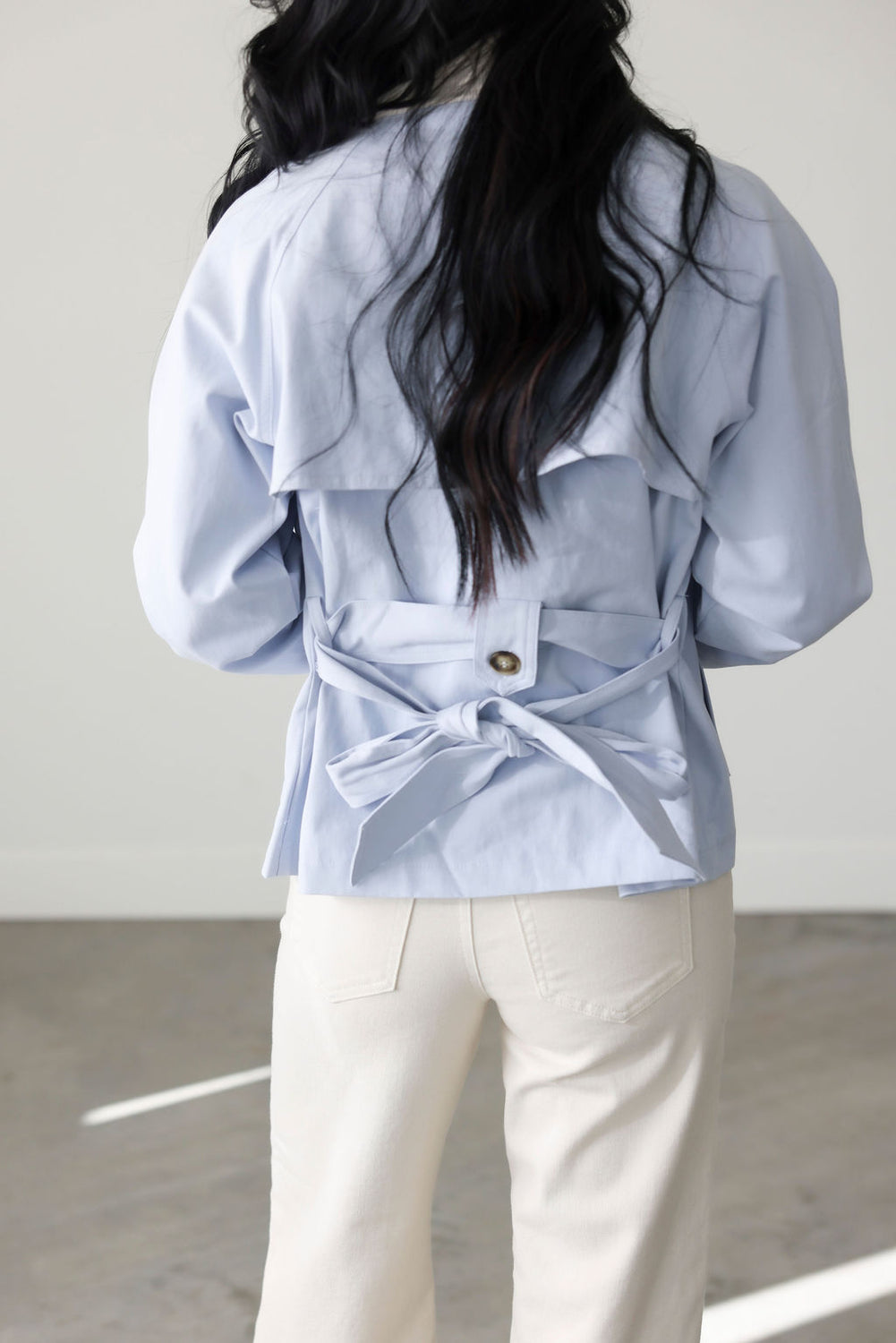 Rainah Short Trench Coat