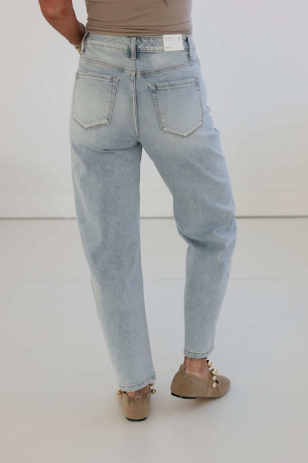 Ryah Lovervet Barrel Jean