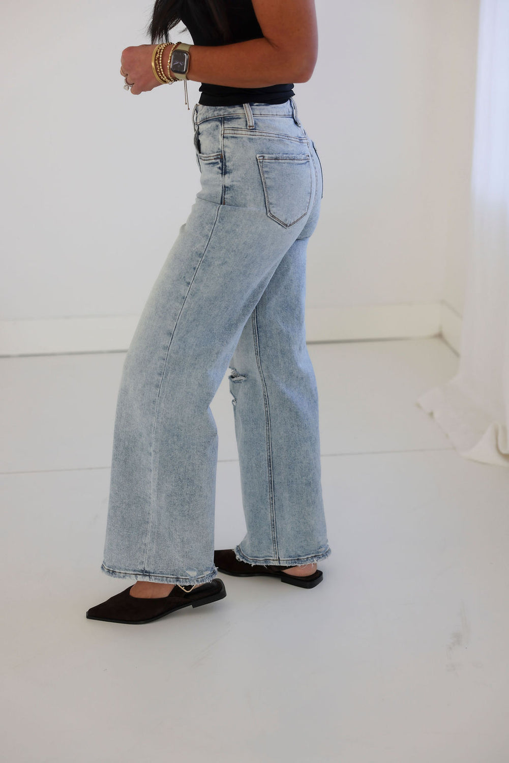 Rattah Lovervet Wide Leg Jean